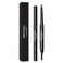 Eyebrow Pencil - Men&rsquo;s Brow Pencil - 2-in-1 Brow Brush &amp; Lead Pencil - Shape, Define &amp; Fill In Eyebrows - Ultra-Thin Pencil - Long-Lasting Color - Vegan - Gray - 1 Pencil