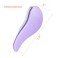 Crave Naturals Glide Thru Detangling Hair Brush for Adults and Kids - Detangler Hairbrush for Curly or Straight, Wet or Dry Hair - Gentle on Tangles Hair Comb - Purple and Pink Hearts (Pack of 2)
