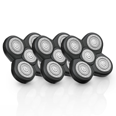 Freebird FlexSeries Blade 3 Pack Refills - No Irritation, Razor Bumps or Ingrown Hairs, Ultra-Sharp, Durable, ScalpSafe Design, QuickSnap Install, Replace Every 50 Shaves, Compatible with FlexSeries