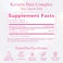 Keratin Hair Complex - For Postpartum Hair Loss and Shedding - Clinically-Proven KeraGEN-IV - Sustainably Sourced Keratin for Stronger Roots &amp; Fuller Hair - 30 Day Supply