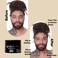 MATTR Beard/Brow Fix - Cosmetic Solutions for Men - Hair Filler and Growth Promoting Dye for Patchy Beards, Grey Hair Coverage, Hairlines &amp; Eyebrows - Vegan Makeup - Travel-Size Jar - 15g (Brown)
