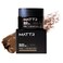 MATTR Beard/Brow Fix - Cosmetic Solutions for Men - Hair Filler and Growth Promoting Dye for Patchy Beards, Grey Hair Coverage, Hairlines &amp; Eyebrows - Vegan Makeup - Travel-Size Jar - 15g (Brown)