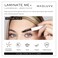 MADLUVV Laminate Me+ Eyebrow Gel Clear Infused with Natural Brow Growth Serum, Dual-Side Styling Brush, Daily Use Medium Hold Lamination, Vegan Formula with Peptide, Biotin, Aloe