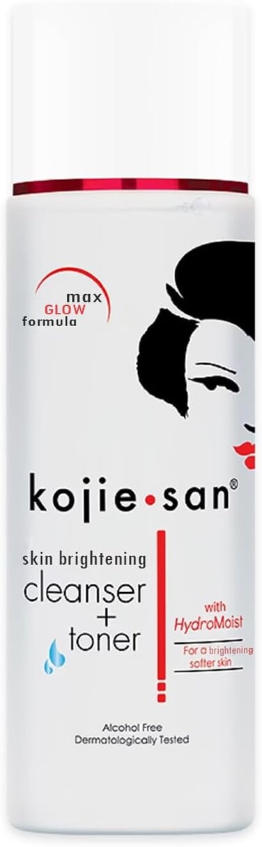 Kojie San Dual Action Cleanser and Toner, Deep Cleansing Toner, Gentle Exfoliating, and Helps Reduce Excess Oil - 100ml
