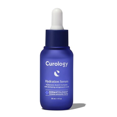 Curology Hydro+ Hydration Serum, Hyaluronic Acid-5 Complex Hydrating Face Serum, Visibly Plumping, Smoothing Skin Care, 1 fl oz