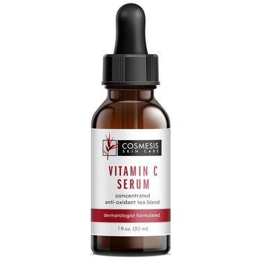 Cosmesis Vitamin C Serum: Rejuvenate &amp; Protect Skin with 12% Concentrated Vitamin C &amp; Antioxidant Tea Extracts for Brighter, Healthier Skin - 1 fl oz.