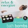 Bath Bombs for Women Relaxing Bath Bomb Gift Set All Natural Bathbombs for Woman with Essential Oil Scented Large Bulk 6 Pack Individually Wrapped Fizzy All Natural Bath Bombs&hellip;