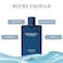 Jean Rish Midnight Pour Homme Eau De Toilette for Men (3.4 Fl Oz / 100ml) with Rosemary, Bergamot &amp; Sea Notes - Long Lasting and Luxury Fragrance
