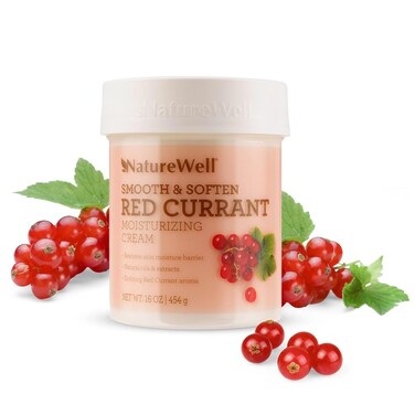 NATURE WELL Red Currant Smooth &amp; Soften Moisturizing Cream For Face, Body, &amp; Hands, Infused With Natural Oils &amp; Extracts, Restores Skin Moisture Barrier, 16 Oz.