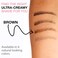 TatBrow PREMIER Edge Define Eyebrow Pencil&ndash; Eyebrow Makeup for Defining Brows, Long Lasting, Waterproof Eyebrow Pencil for Natural Looking Brows, Brown