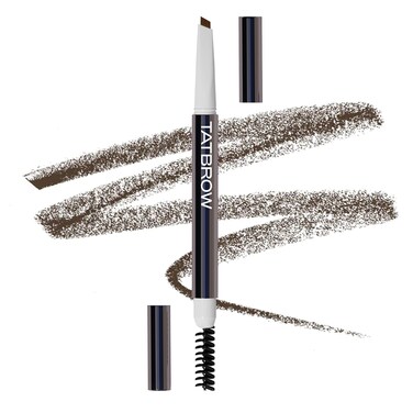 TatBrow PREMIER Edge Define Eyebrow Pencil&ndash; Eyebrow Makeup for Defining Brows, Long Lasting, Waterproof Eyebrow Pencil for Natural Looking Brows, Brown