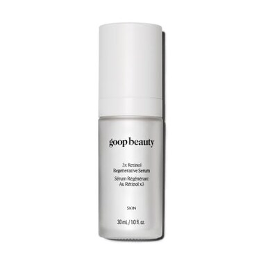 goop Beauty 3x Retinol Regenerative Serum   Face Serum to Reduce the Look of Deep Wrinkles, Pores, &amp; Texture   Granactive Retinoid, Encapsulated Retinal, &amp; Encapsulated Retinol   1 fl oz