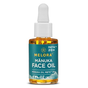MELORA Manuka Face Oil (1 Oz) - Manuka Skin Care Facial Oil Serum for Dry or Sensitive Skin &ndash; Anti-Aging Oil for Face with Vitamin C, A, &amp; E for Women &amp; Men