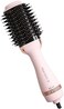 FoxyBae Blowout Hair Dryer Brush 75mm - Ceramic Tourmaline Hot Air Brush for Styling, Curling, and Volumizing - All-in-One Tool (Blush)