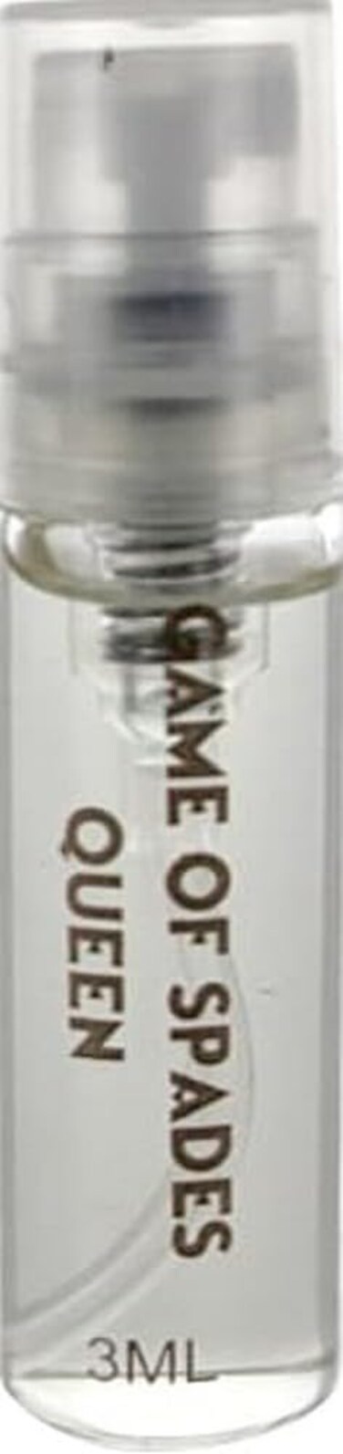 Jo Milano Game Of Spades Queen Vial Parfum Spray for Unisex, 0.10 Ounce/3ml