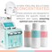 BR&Uuml;UN Facial Machine Concentrated Serums for Facial Cleansing &ndash; A Pack of 30 ml 3 Aqua Peeling Solution AS1, SA2, and AO3 &ndash;Skin Care Solution Vacuum Face Cleaning Jet for Home and Spa