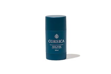 Corsica Lotion Solid Bar Body Moisturizer for Rejuvinating Dry Skin with Comforting Scent, Rose Glow