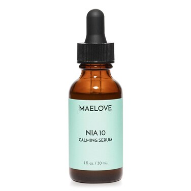 MAELOVE NIA 10 Niacinamide Serum, Calming Face Serum for Strengthening Skin Barrier, Hydration &amp; Pore Refinement, Suitable for Sensitive, Dry, Acne-Prone Skin, Vegan, Cruelty-Free, USA Made