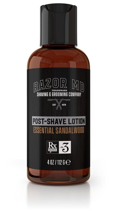 Aftershave Lotion For Men Suitable For Sensitive Skin, Shaving Tools &amp; Accessories for the Modern Man, Sandalwood Scent, 4 fl. oz