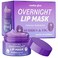 Berries &amp; Fig Lip Mask - Dermatologist Tested, Anti-Aging, Korean Skin Care, Deep Hydration, Overnight Lip Repair - Non- GMO, Vegan, Clean Beauty, 95% Natural, Cruelty-Free - 1 Pack