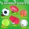 Extra Large Sports Bath Bombs, Organic and Natural Bathbomb That comes in 6 Different Sport Themes, Sports Bath Bomb with Various Scents, 5.3 Ounce Natural Bathbombs for Gifts Him Kids