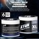 STUN Hair fiber Clay Styling Product with Medium Hold and Natural Finish for Men - Long Lasting Hair Styling Product for Effortless Styling and Perfect Hairstyles - XL Mega Pack (16.68 Oz/473g)