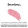 Swanboat Lip Gloss (.25oz) -Vegan, gluten-free, cruelty-free formula with Aloe, Vitamins C &amp; E, and a refreshing hint of spearmint extract for soft and hydrated lips.