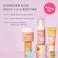 Evereden Kids Daily 1-2-3 Routine Bundle: Clean &amp; Vegan Skin Care Set - Hydrating &amp; Nourishing Tween Skincare Set with Multi-Vitamin Face Wash, Face Cream, Lotion, &amp; SPF 30 Mineral Sunscreen (Melon)