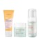 Evereden Kids Daily 1-2-3 Routine Bundle: Clean &amp; Vegan Skin Care Set - Hydrating &amp; Nourishing Tween Skincare Set with Multi-Vitamin Face Wash, Face Cream, Lotion, &amp; SPF 30 Mineral Sunscreen (Melon)