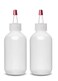 ljdeals 4 oz Plastic Bottles with Yorker Caps, Squeeze Bottles for condiments, glues, paints, craft, sauce and more&hellip;Pack of 2, BPA Free, Made in USA