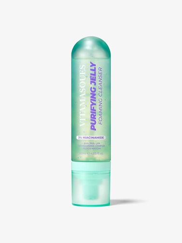Vitamasques Purifying Jelly Foaming Cleanser Brightens and Hydrates Skin Facial Cleanser - 4.05 fl oz