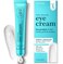 Under Eye Cream for Dark Circles and Puffiness - Caffeine Eye Cream Anti Aging Brightener With Niacinamide, Squalane, Peptide Complex, Korean Skin Care Formula - Massage Zinc Roller - Puffy Eyes