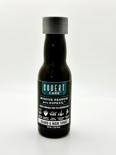 Hair and Beard Thickening Serum for Men &ndash; Lightweight Root Activator for Thinning Hair, Scalp Nourishment for Fuller, Stronger-Looking Hair