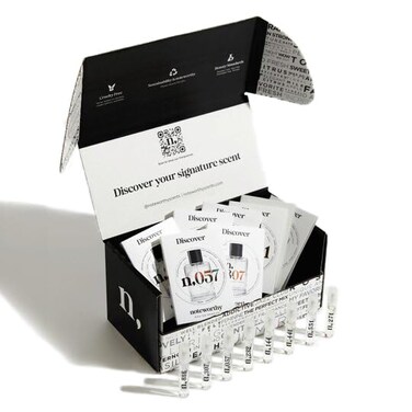 Noteworthy Fragrance Sampler Set   Luxury Perfume Samples   Includes Credit Toward 100ml Purchase   Notes of Vanilla, Sandalwood, Citrus &amp; More   Cruelty-Free, Made in USA (Best Sellers - 8 Samples)