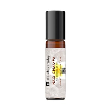 HalalEveryDay Perfume Oil - Nag Champa Type 1/8oz Roll On, Fragrance, Personal Fragrance