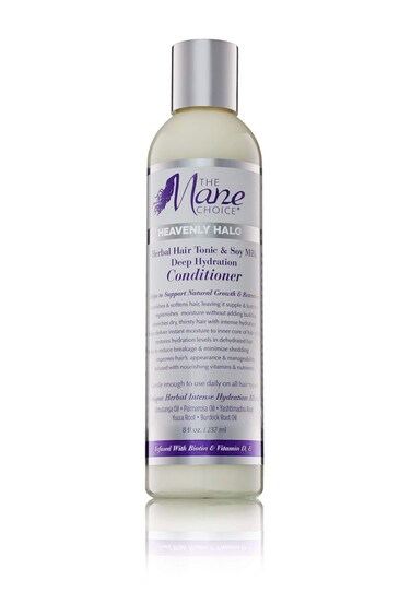 The Mane Choice Heavenly Halo Herbal Hair Tonic &amp; Soy Milk Deep Hydration Conditioner, 8 Ounce