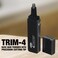 ToiletTree Products Sleek Nose Hair Trimmer with Precision Cutting Tip