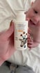 Organic Apricot Oil Nourishing Face &amp; Body Lotion for Baby &amp; Everyone Else (3.4 fl oz   100 m)