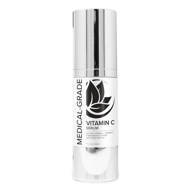 Microderm GLO - Vitamin C Serum, Professional Brightening Facial Skin Serum, with Advanced Collagen Boosting Anti-Aging Vitamin C &amp; E, to Help Skin Look More Firm, Even Textured, and Radiant, 1 Oz