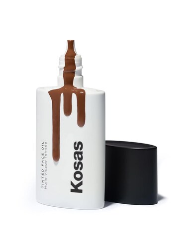 Kosas Tinted Face Oil   Nourishing, Light-Coverage Tinted Foundation, (Tone 8.7)
