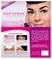 Beauti-Full Brows Easy Application Waterproof 9 Pairs Temporary Tattoo Eyebrows: Sway (Brown)