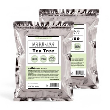 No.109 Tea Tree Modeling Mask Powder for Professional Facial Treatment, 35 Oz. (2 pack)