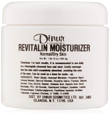 Revitalin Moisturizer for Normal/Dry Skin Day &amp; Night Cream Improves Skin Elasticity &amp; Tightness Removes Wrinkles Lines 16 oz, 450 mg