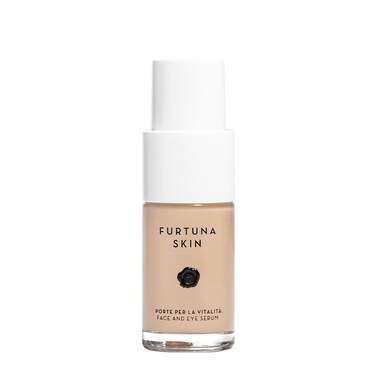 Face &amp; Eye Serum - Dual-Use Formula to Lift, Reduce Puffiness and Even Tone, Wild-Foraged Botanicals, Vegan, Dermatologist Tested, EWG Verified, 15ml