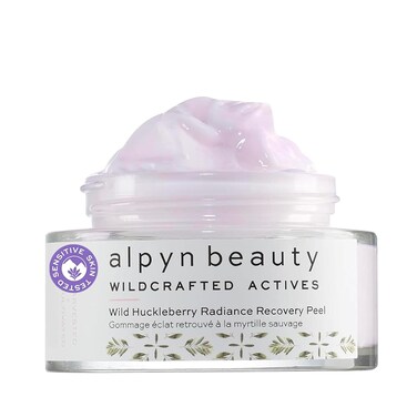 Alpyn Wild Huckleberry Recovery Peel   Reduce Redness, Actively Exfoliate Skin, Moisturizer &amp; Soothes   1.7 oz / 50 ml
