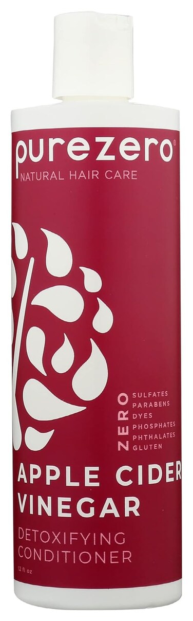 PUREZERO Apple Cider Vinegar Detoxifying Conditioner, 12 FZ