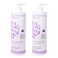 Purezero Lavender &amp; Vitamin E Body Wash, Calms and Invigorates Skin - Leaves Skin Hydrated, Maintain Elasticity and Smoothness, Zero Sulfates, Parabens, or Dyes (20oz, 2 Pack)