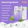 Dazz Foaming Hand Soap Refill Pack (4 Refill Tablet Packets) Hand Soap Refill, Naturally Safe &amp; Non Toxic, Rich Lather Hand Wash, Lavender Lemon Scent (Foaming Pump Dispenser Required)