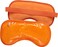 Eye See Plush Gel Eye Mask for Puffy Eyes, Orange - Cold Eye mask to Treat Dark Circles, Sinuses, Dry Eyes, and for Allergy Relief - Microwave Safe for Heat Therapy