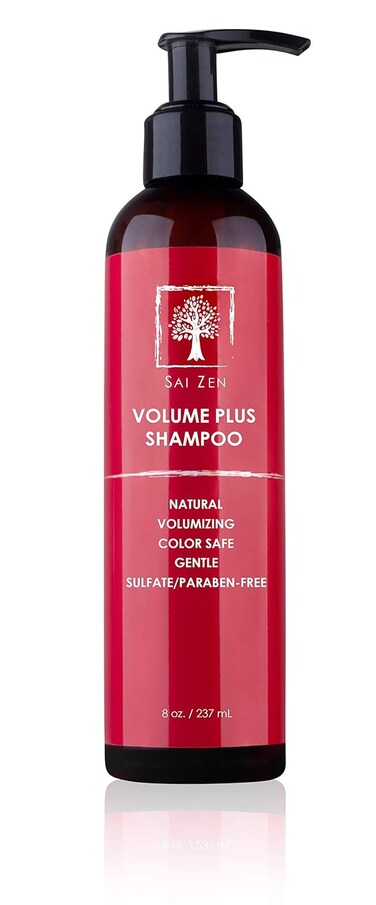 Volume Plus Shampoo   Anti-Thinning and Volumizing Formula   Made in USA  Sulfate and Paraben Free   All Hair Types, 8 oz.